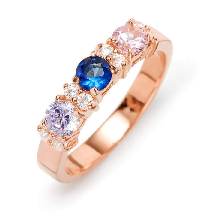 Custom Close to the Heart Birthstone Ring