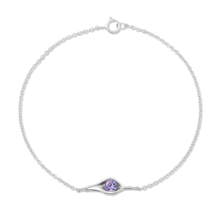 Custom Birthstone Pea in a Pod Bracelet