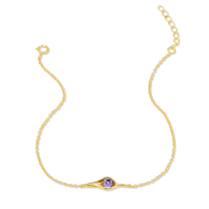 Custom Birthstone Pea in a Pod Bracelet