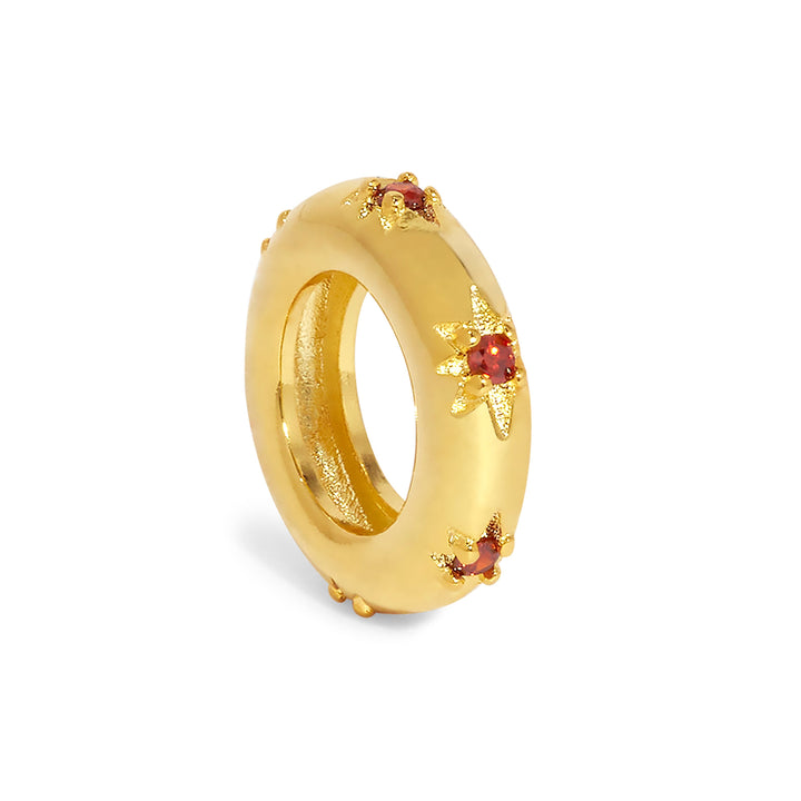 Starburst Birthstone Eternity Charm