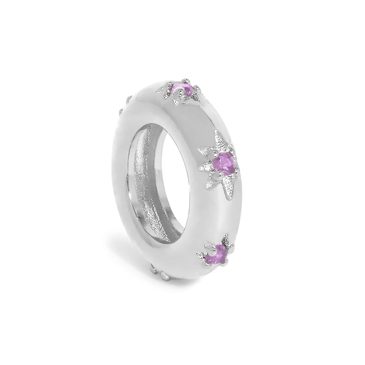 Starburst Birthstone Eternity Charm