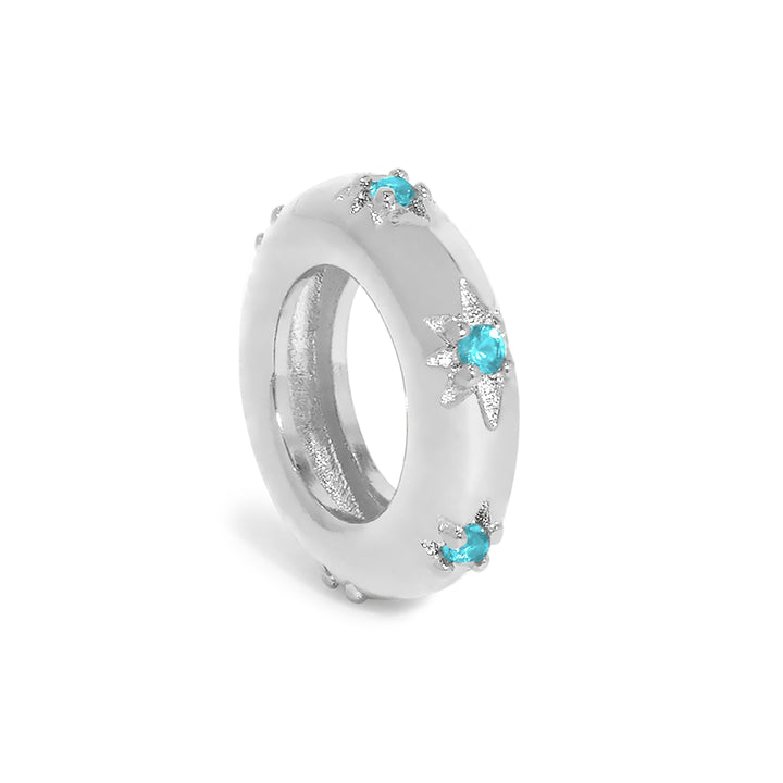 Starburst Birthstone Eternity Charm
