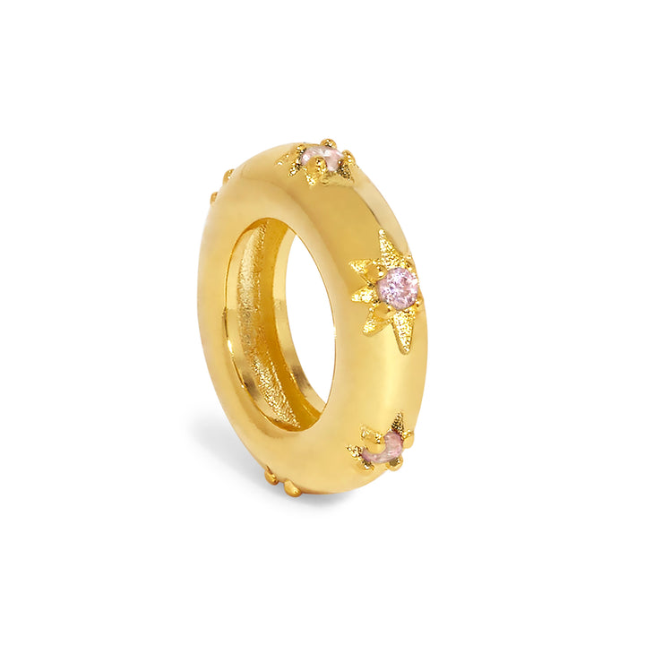 Starburst Birthstone Eternity Charm