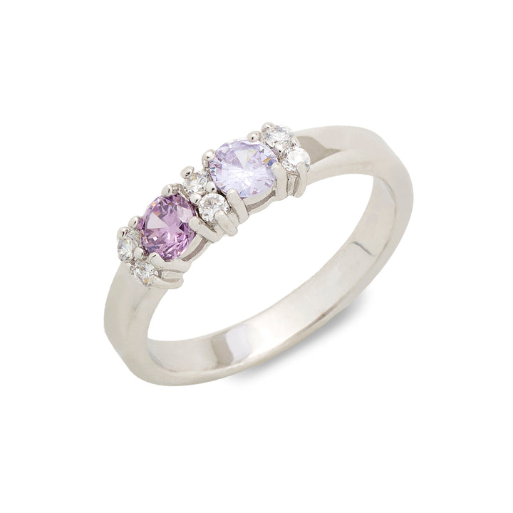 Custom Close to the Heart Birthstone Ring