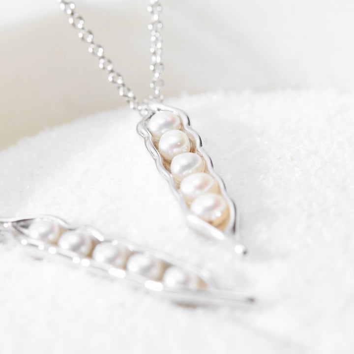 Custom Peas in a Pod Pearl Necklace