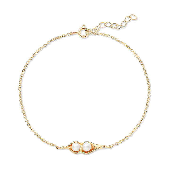 Peas in a Pod Pearl Bracelet