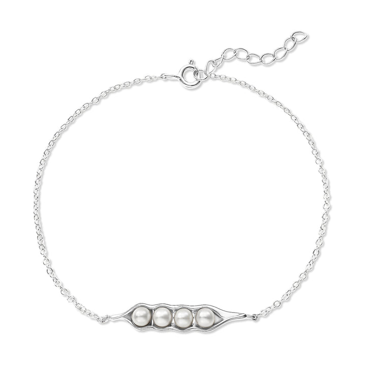 Peas in a Pod Pearl Bracelet