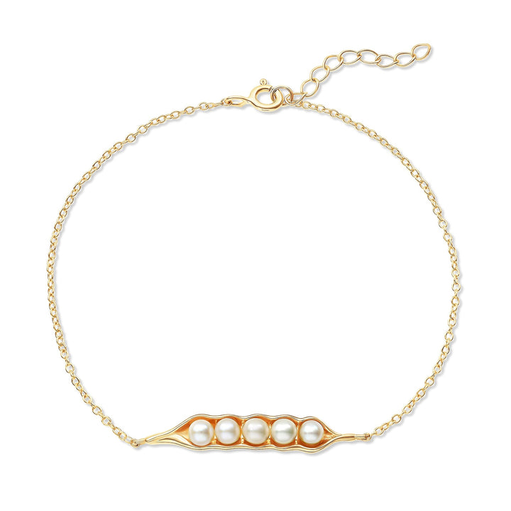 Peas in a Pod Pearl Bracelet