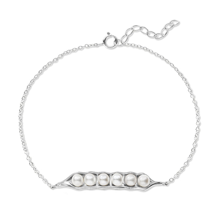 Peas in a Pod Pearl Bracelet