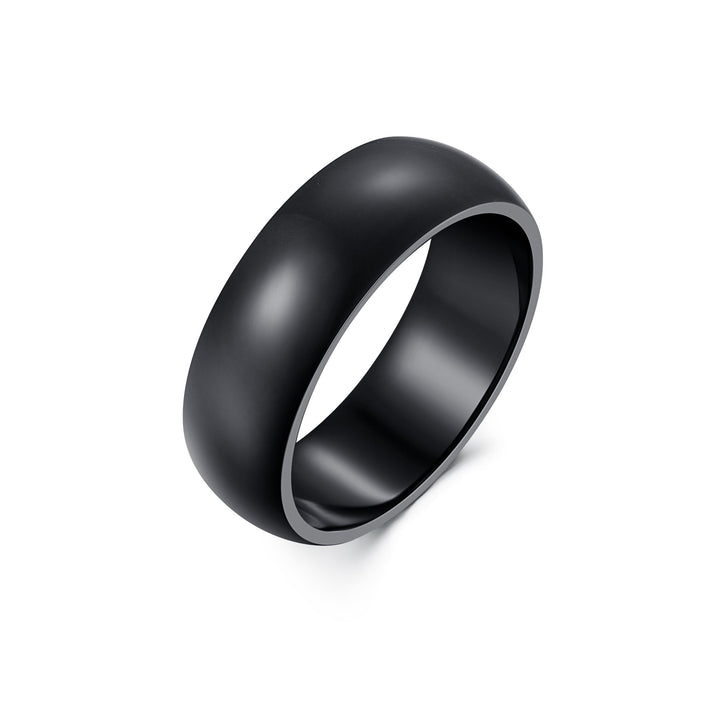 Black Plate Stainless Steel Band