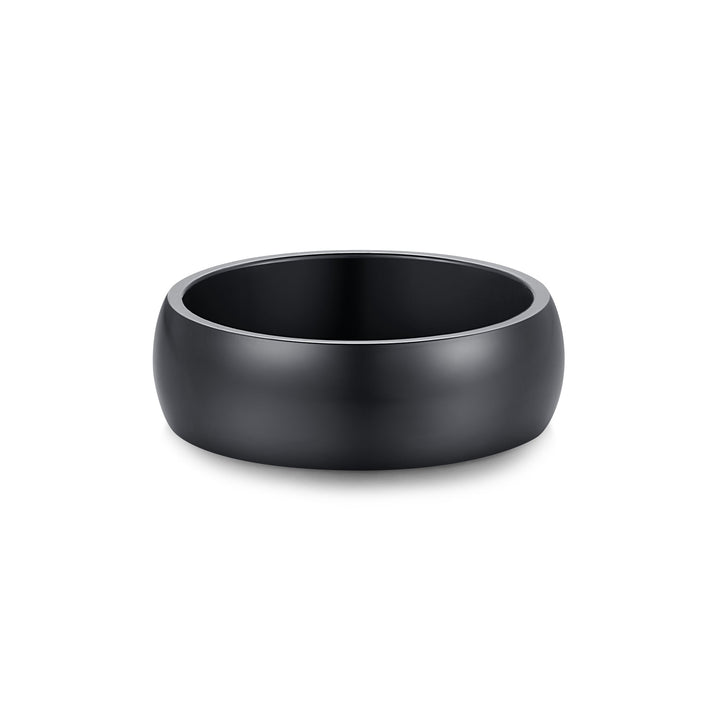 Black Plate Stainless Steel Band