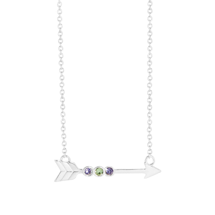 Birthstone Arrow Necklace