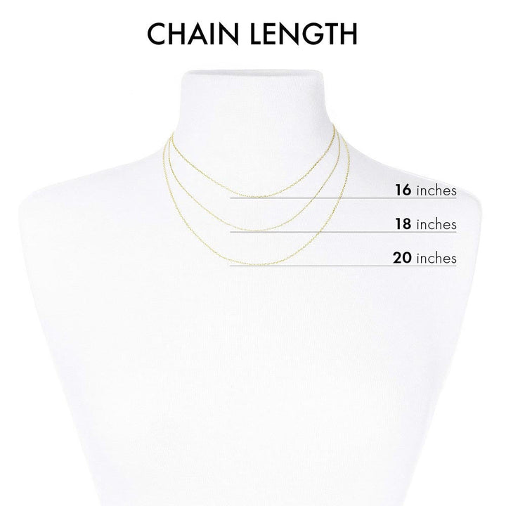 Custom Fancy Script Monogram Necklace
