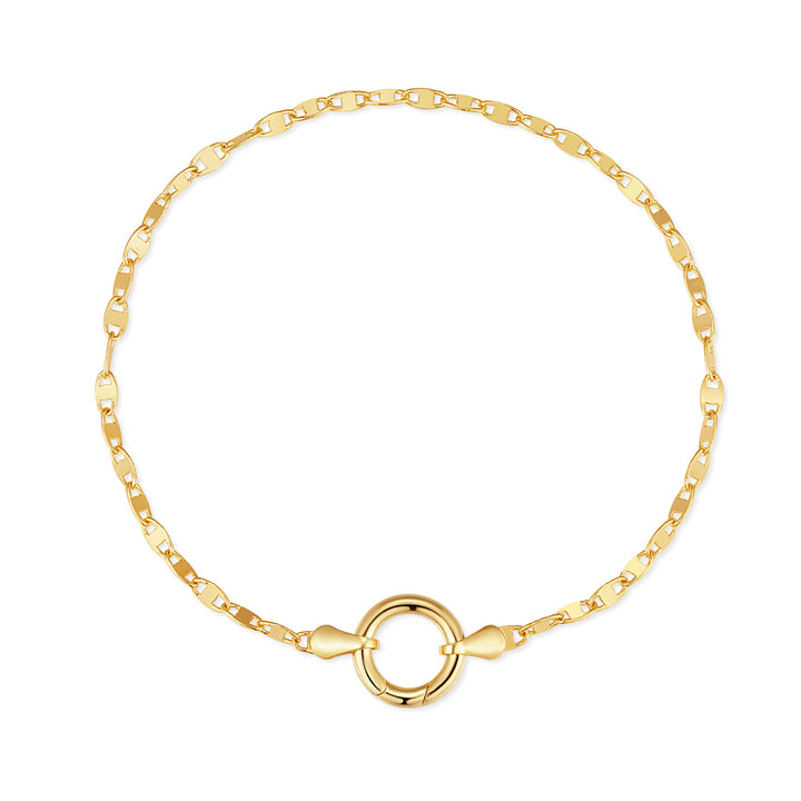 Charm Mirror Chain Bracelet
