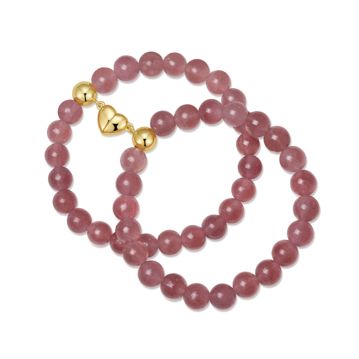 Mommy and Daughter Heart to Heart Bracelet Set
