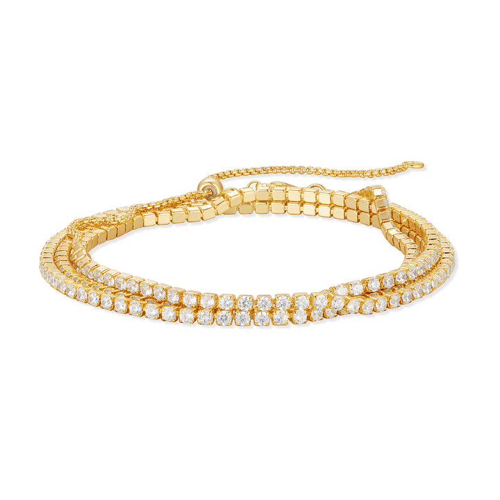 Waterproof Tennis Wrap Bracelet