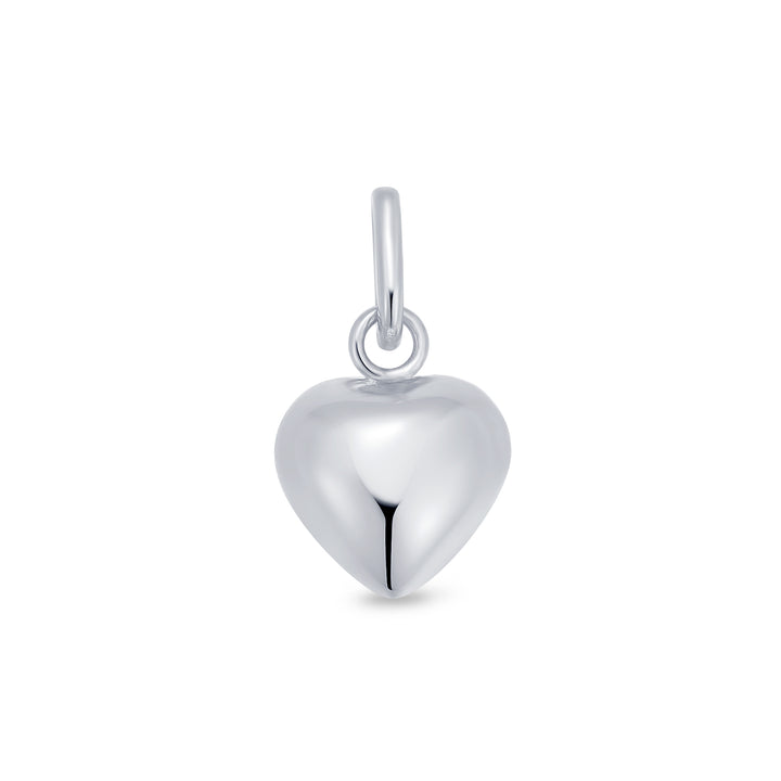 Puffy Heart Hinge Charm