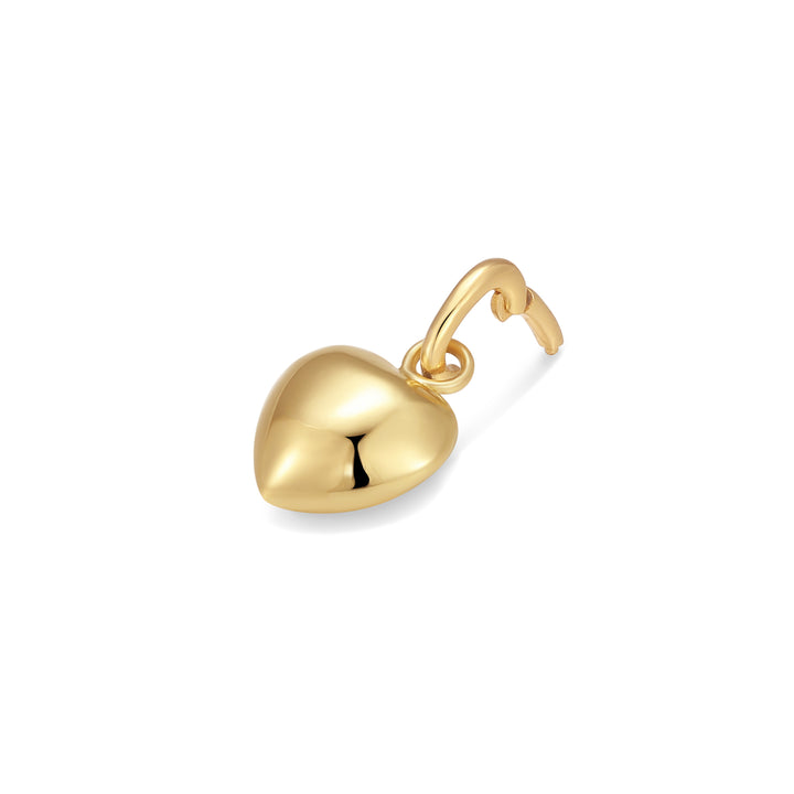 Puffy Heart Hinge Charm