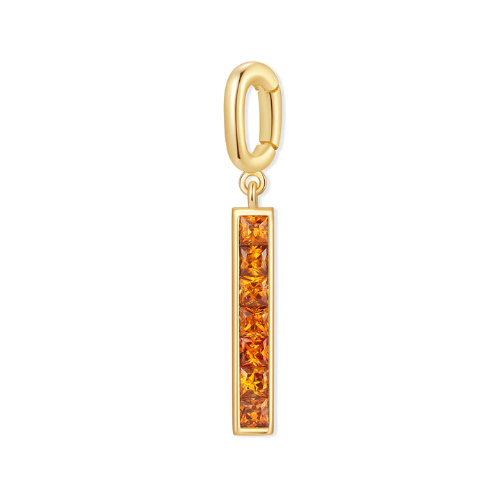 Petite Stick Birthstone Charm