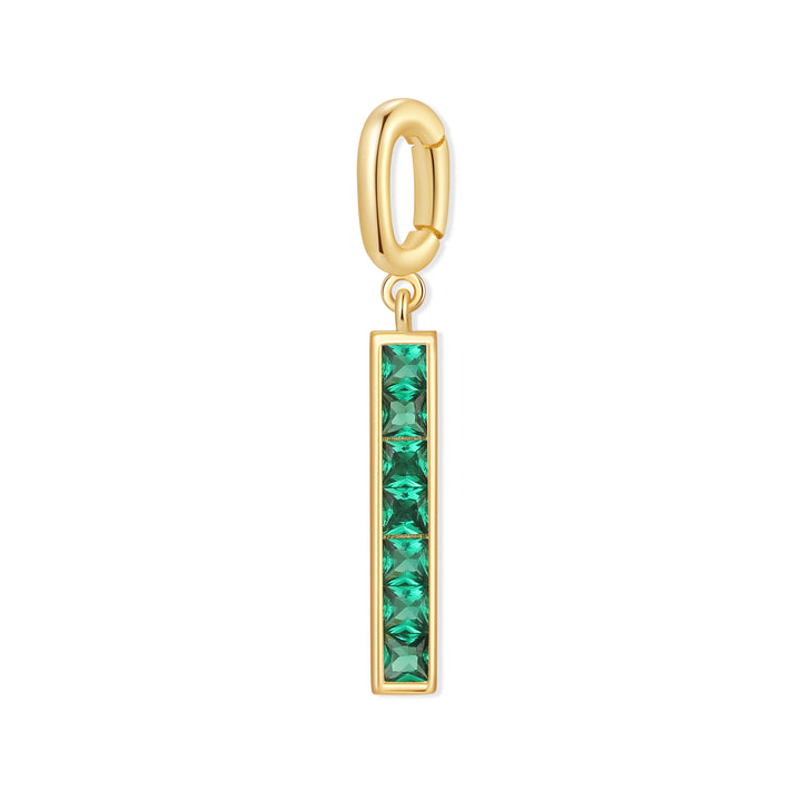 Petite Stick Birthstone Charm