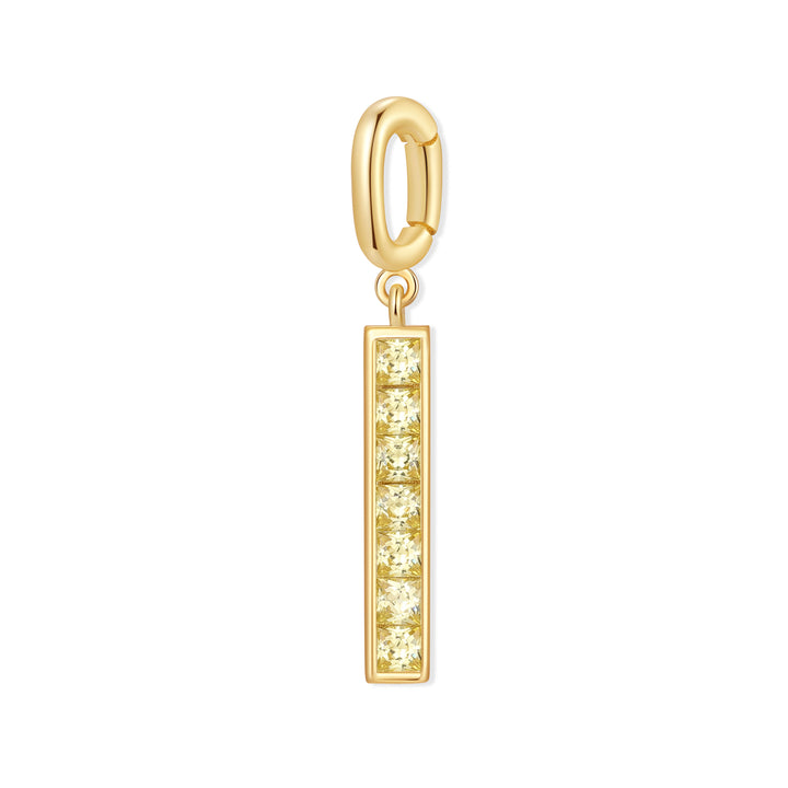 Petite Stick Birthstone Charm