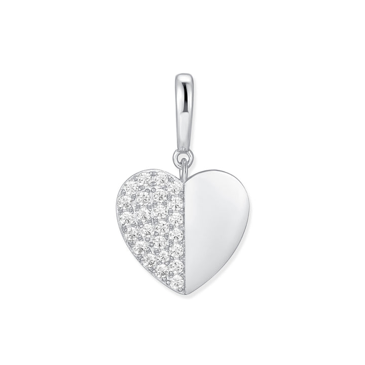 Crystal Heart Charm