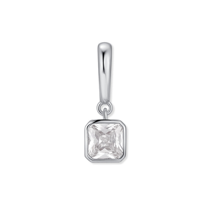 Birthstone Square Hinge Charm