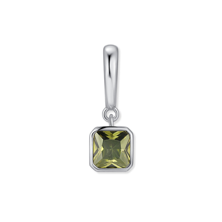 Birthstone Square Hinge Charm