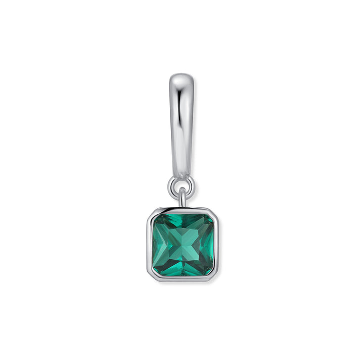 Birthstone Square Hinge Charm
