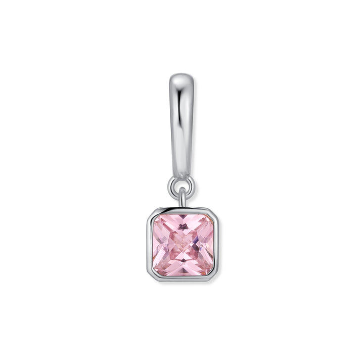 Birthstone Square Hinge Charm