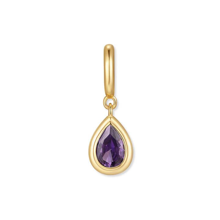 Waterproof Birthstone Charm