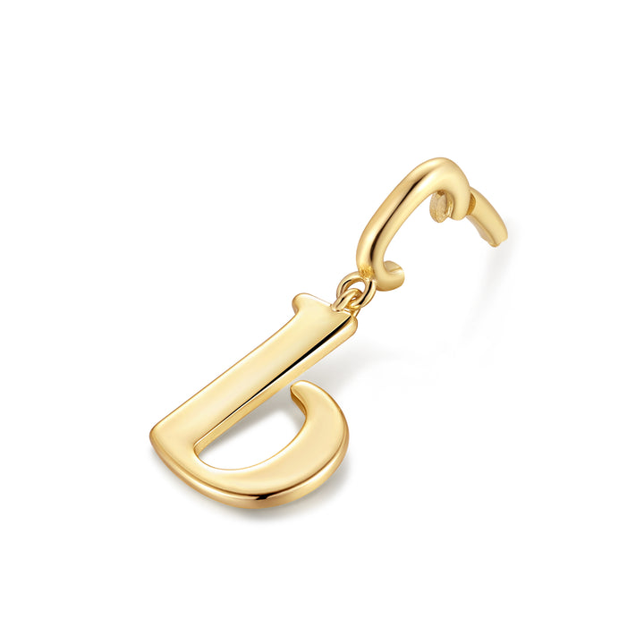 Waterproof Initial Charm