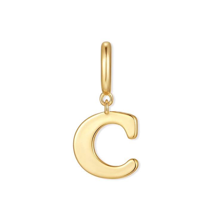 Waterproof Initial Charm