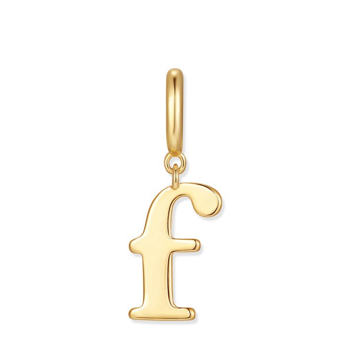 Waterproof Initial Charm