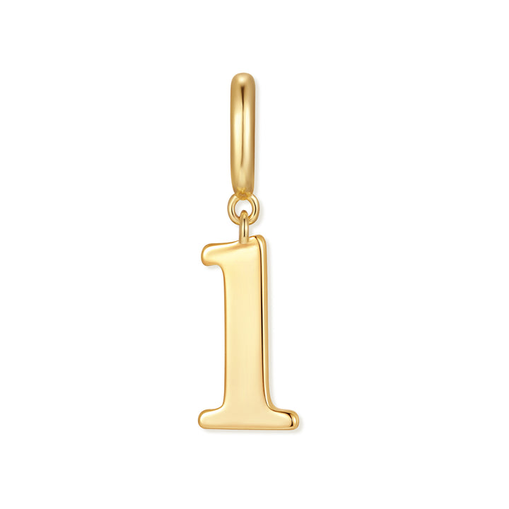 Waterproof Initial Charm