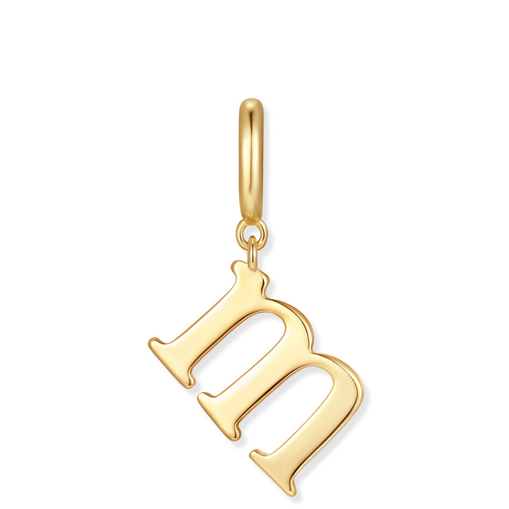 Waterproof Initial Charm