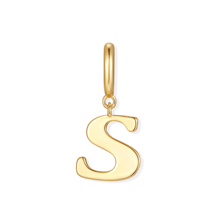 Waterproof Initial Charm