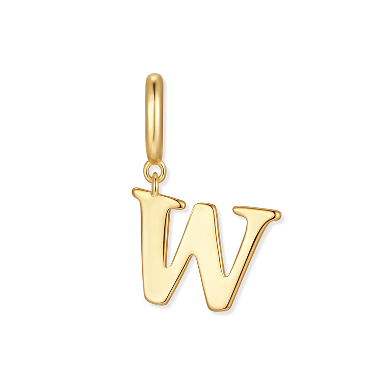 Waterproof Initial Charm
