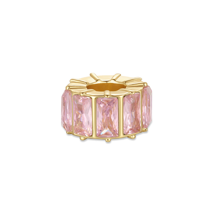Baguette Birthstone Bead Spacer