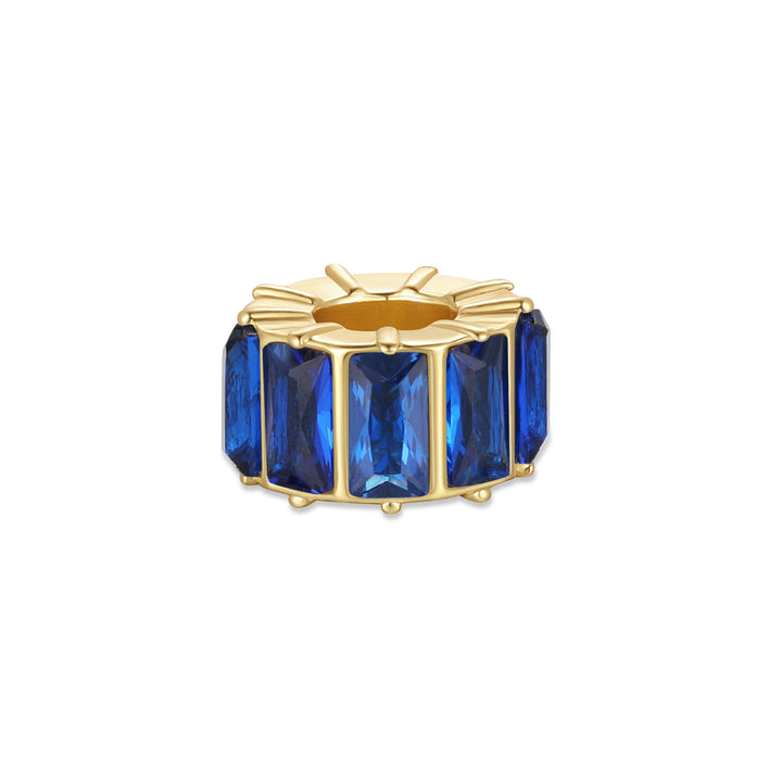 Baguette Birthstone Bead Spacer