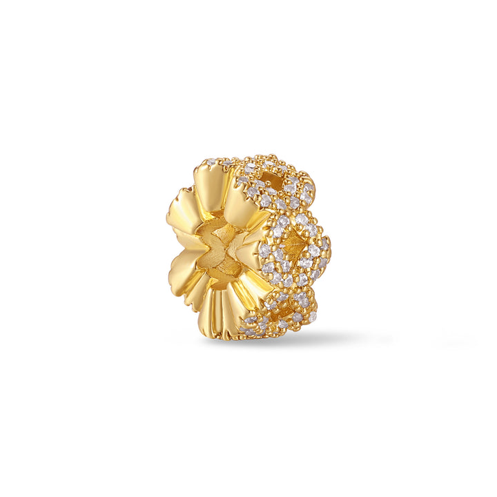 Butterfly Crystal Spacer Charm