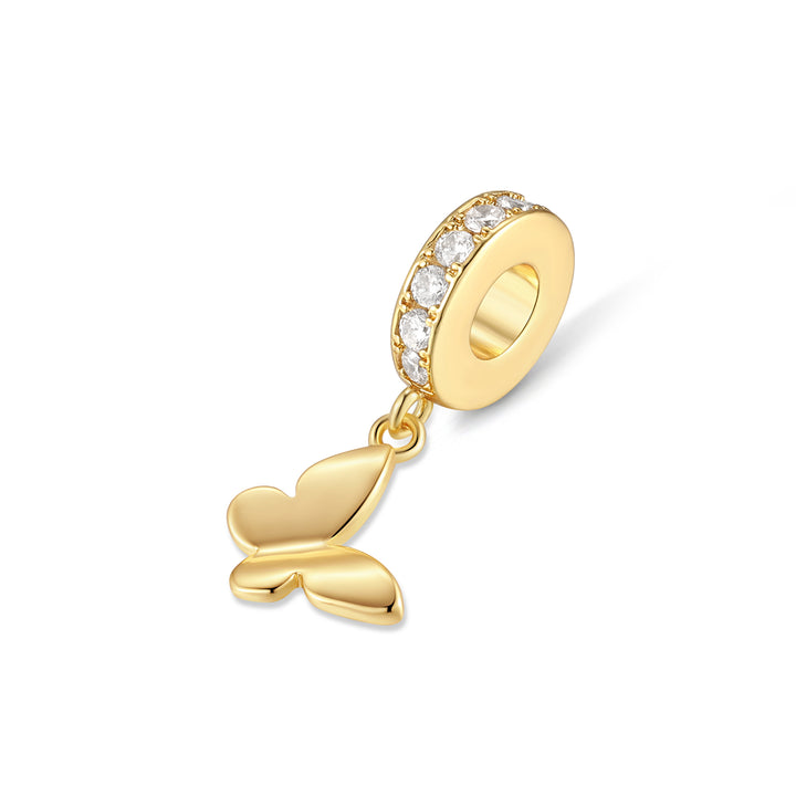 Butterfly Dangle Spacer Charm