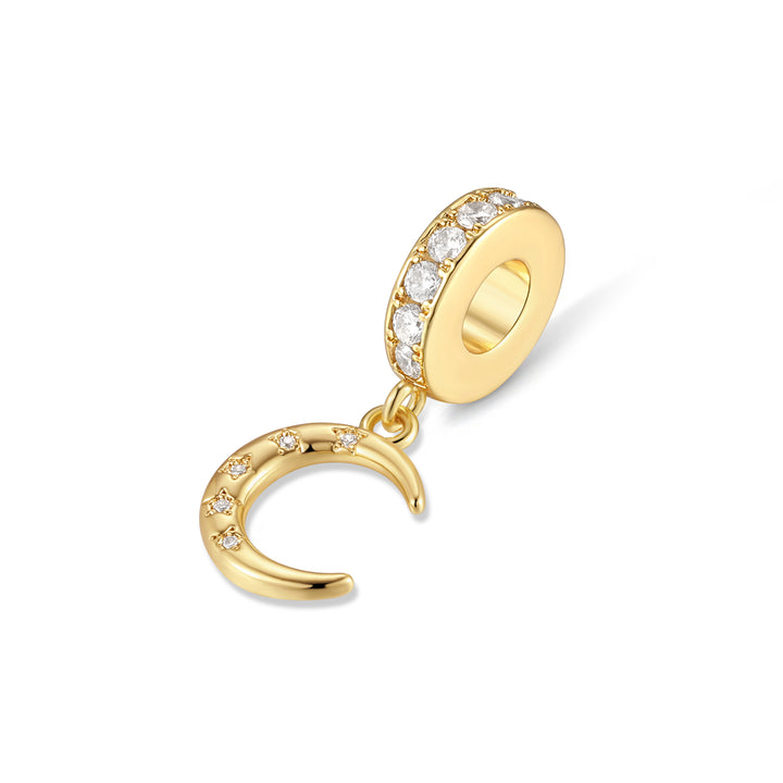 Moon Dangle Spacer Charm