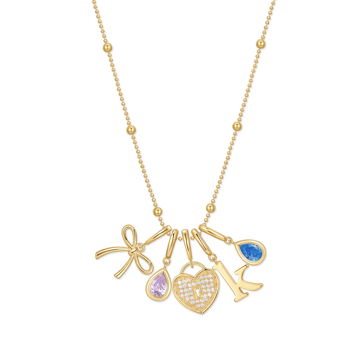 Waterproof Build Your Own Charm Necklace