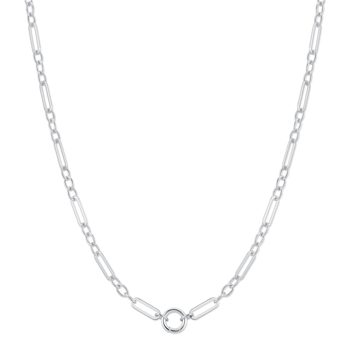 Charm Paperclip Charm Necklace