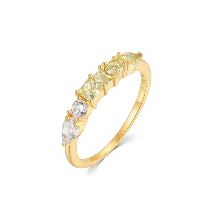 Gold Vermeil Petite Ombre Birthstone Ring
