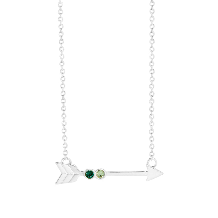Birthstone Arrow Necklace