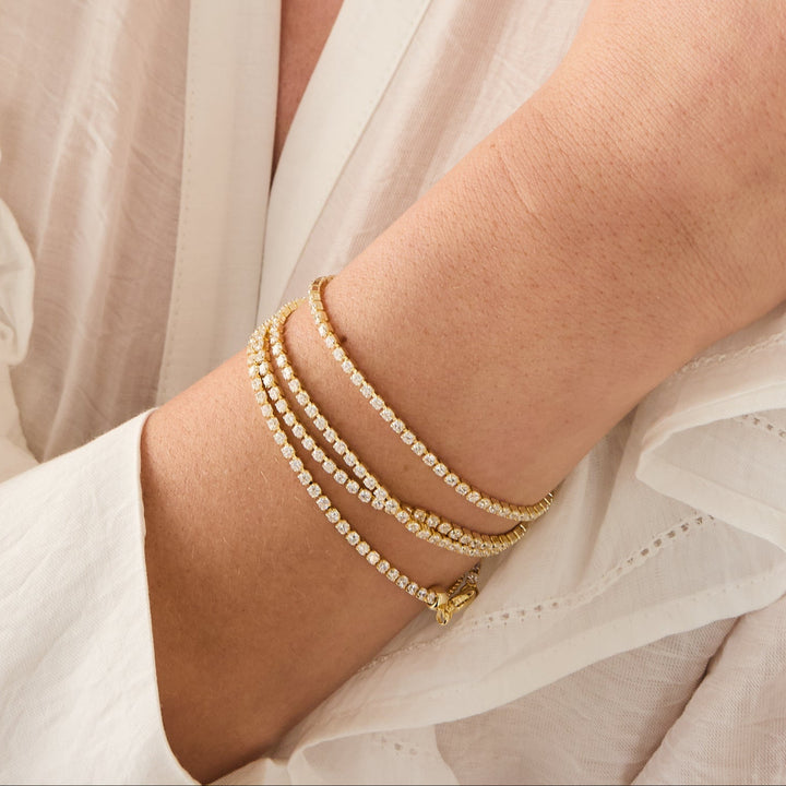Waterproof Tennis Wrap Bracelet