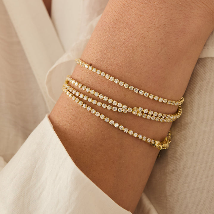 Waterproof Tennis Wrap Bracelet