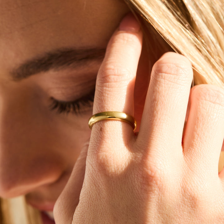 Waterproof Band Ring